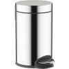 HANSGROHE AddStoris nášľapný odpadkový kôš, objem 3 litre, chróm, 41775000