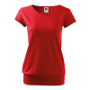 Tričko dámske MALFINI® City 120 červená veľ. XS