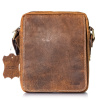 Pánska kožená taška cez plece Mercucio 250589 dark brown
