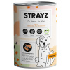 STRAYZ BIO 6 x 400 g - bio morčacie mäso s bio tekvicou, bio feniklom a bio ryžou
