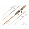 Zfish Závesky Heavy Duty Clip Complete Pin Set 60 mm 5 ks
