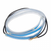 LED pásik - dynamické smerovky oranžové / pozičné svetlá biele (60cm)