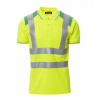 PAYPER GUARD+ FLUO 001028-0028 / Pánska dvojfarebná reflexná polokošeľa - žltá/jelly green XXXL