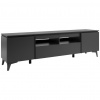 Carryhome TV DIEL, antracitová, bridlicová, 177/51,5/40 cm - Online Only drobný nábytok - 002478014203