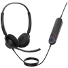 Jabra Engage 40 Headset uzavretá (Over Ear) káblové, 4099-413-279, stereo, čierna, Redukcia šumu mikrofónu; 4099-413-279