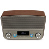 Aiwa BSTU-750BR Vintage multimediálny domáci reproduktor s FM rádiom, HDMI a BT pripojením Aiwa