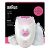 Braun Epilátor s káblom Silk-épil 3 3-033 Pink