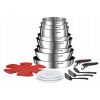 Sada emócií Tefal Ingenio 20 El Pots. (Pans Ingenio Emotion Spatules Lid 20el)