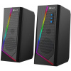 C-TECH SPK-17, 2.0, RGB, černé SPK-17