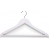 Zeller Zeller, Sada 4 ramínek na oblečení, 4,8x44x23cm, bílá