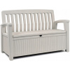KETER PATIO BENCH 227 bílá