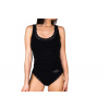 VoXX BAMBOOSEAMLESS 010 / Dámska bezšvová košieľka s čipkou - black S/M