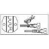 Náhradné čeľuste na krimpovanie neizolovaných elektrických konektorov 0.5-6 mm - JONNESWAY