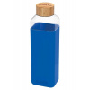 Quokka Storm, Sklenená fľaša so silikónovým povrchom Azure 700ml, 40029