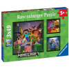 RAVENSBURGER Minecraft Biomes 3x49 dielov