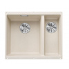 Blanco Subline 340/160 - Silgranitový drez, 56x46 cm, drez vľavo, InFino, jemná biela 527162