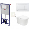 Závesný WC set do ľahkých stien / predstenová SAT BREVIS SIKOSSBRTOR20K