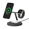 Belkin BOOST CHARGE PRO Qi2, 15W 3v1 stojan s Apple watch fast charge, čierny WIZ032kqBK
