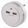 EMOS Svítidlo LED P3313 3LED noční +2x USB