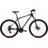 Kross Hexagon 3.0 2024 Black-red-silver matte 27,5