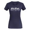 tričko SALEWA SPORTY GRAPHIC DRY W S/S Tee Navy Blazer 40