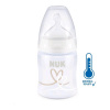NUK Dojčenská fľaša First Choice Temperature Control 150 ml white biela