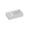 Ravak Umývátko Veda 40,8x22,2 cm otvor pro baterii, bez přepadu XJXL1240000