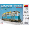 MiniArt Diorama European Tramcar with Crew and Passengers 1/35