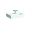 LAUFEN KARTELL Umývadlo s odkladacou plochou vľavo, LCC 60 x 46 cm biela H8103354001111
