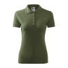 MALFINI Polokošile Pique Polo 210, krátký rukáv, dámská MAL-2100913 S Khaki