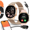 Inteligentné hodinky Vess QS40 zlaté