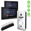 Evolveo DoorPhone ID-2, 2-drôtový videotelefón pre dva byty s RFID, odtlačkom prsta a podporou ONVIF ka DP-ID-2-S