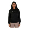 MIKINA S KAPUCŇOU FOX LADY ABSOLUTE BLACK (L)