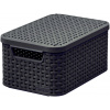 CURVER - Úložný box s vekom, STYLE S hnedý