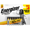 Energizer Alkaline Power AAA/LR03 E92 BP 8 alkalické mikrotužkové batérie 8ks 7638900410662