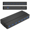 Hub Orico H7928-U3-V1 7x USB-A 3.0 - čierny