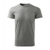 MALFINI HEAVY NEW 137 / Unisex tričko - tmavosivý melír S
