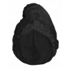 Turban na vlasy Glow z mikrovlákna čierny