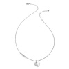 Guess dámsky strieborný náhrdelník JUBN03035JWRH T/U