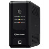 CyberPower UPS UT1050EG-FR (UT1050EG-FR) Výkon: 1050 VA (630 W) / Simulovaný sínusový priebeh / 4x výstup (4x zálohované) / FR (SK/CZ) / RJ45 / USB / / Softvér: PowerPanel® Personal Edition