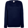 Fruit of the Loom Mikina Lady-Fit LW Raglan Sweat, raglánová, dámská COT162146a3600-deep navy XS Navy deep