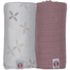 Lodger Swaddler Solid Matcha Powder/Rose