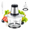 Elektrický drvič potravín 300 W 2000 ml ZELENINA Z ĽADOVÉHO MÄSA BLENDER