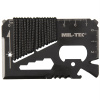 Mil-Tec Sturm MIL-TEC® Survival Tool Paracord Čierna s puzdrom
