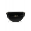 CROSSBODY GANT LEATHER SHOULDER BAG BLACK