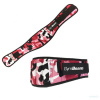 GymBeam Dámsky fitness opasok Pink Camo L