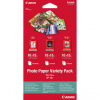 Canon Photo Paper Variety Pack VP-101, VP-101, foto papier, 5x PP201, 5x SG201, 10x GP501 typ lesklý, 0775B078, biely, 10x15cm, 4x