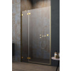 RADAWAY ESSENZA PRO GOLD DWJ 130cm ľavé dvere do niky, profil zlatý, sklo číre, 10099130-09-01L