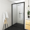 ROTH EXCLUSIVE LINE ECD2L 140cm ľavé sprchové dvere do niky / sprchový kút, sklo číre - 00 brillant