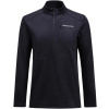 Pánska lyžiarska mikina Peak Performance M Trail Polartec Half Zip čierna XXL